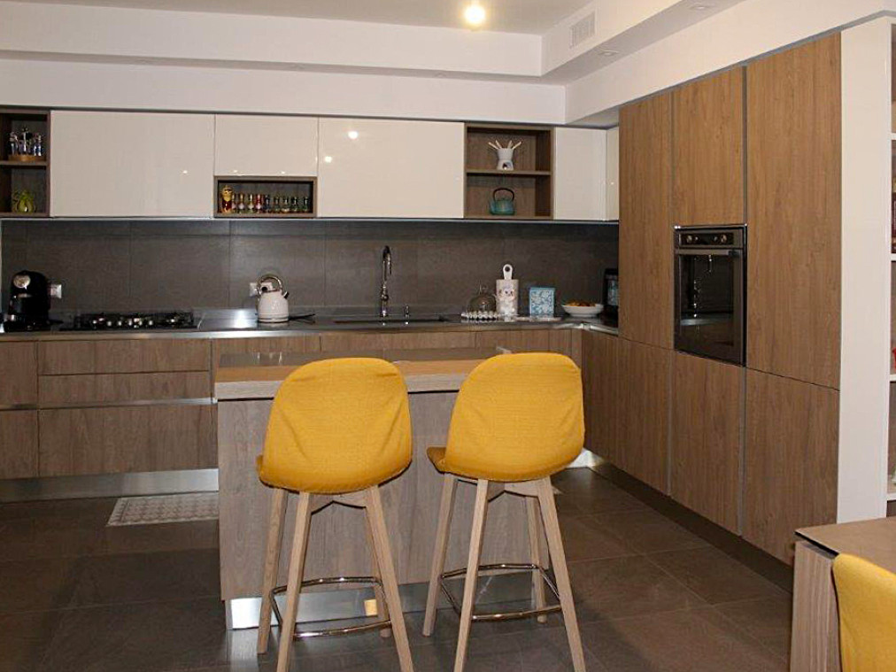 The project of Floriana | Kitchen: Oyster Decorativo