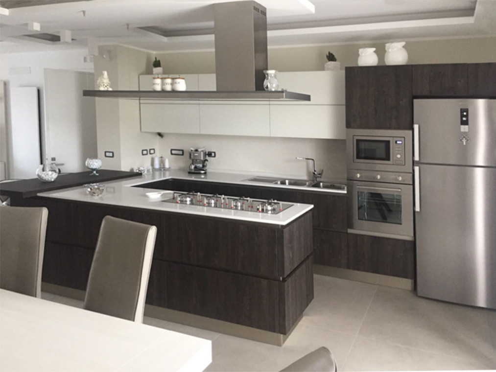 The project of Manuela&Nicola | Kitchen: Oyster