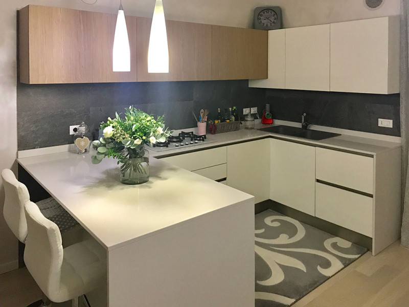 The project of Paola&Gianmarco | Kitchen: Oyster