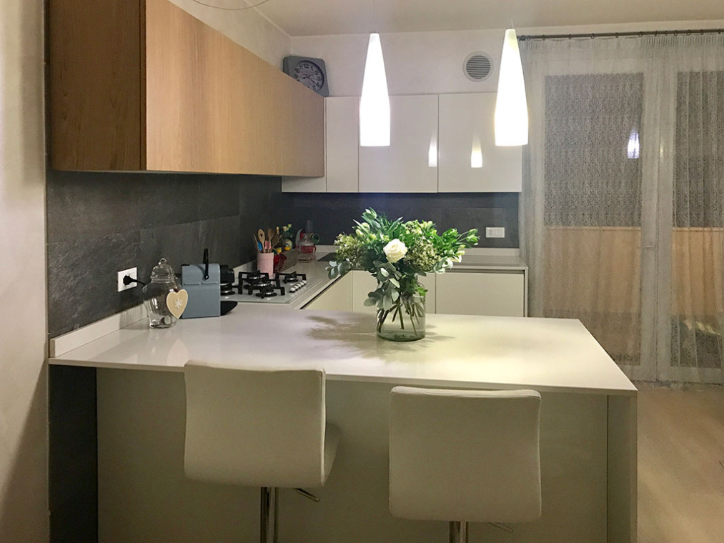 The project of Paola&Gianmarco | Kitchen: Oyster