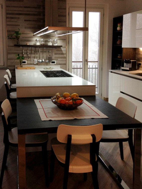 The project of Rossana&Claudio | Kitchen: Oyster Pro