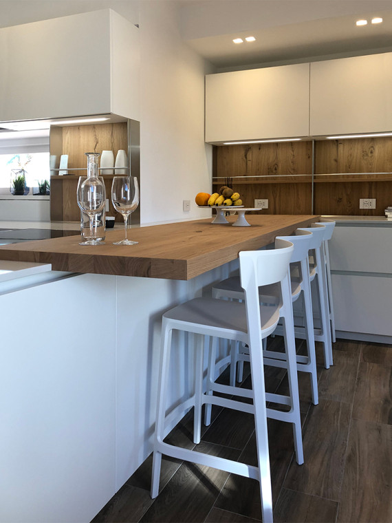 The project of Claudio&Alessandra  | Kitchen: Lounge