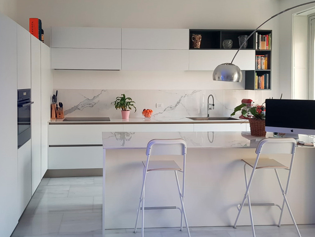 The project of Marco&Elena | Kitchen: Oyster