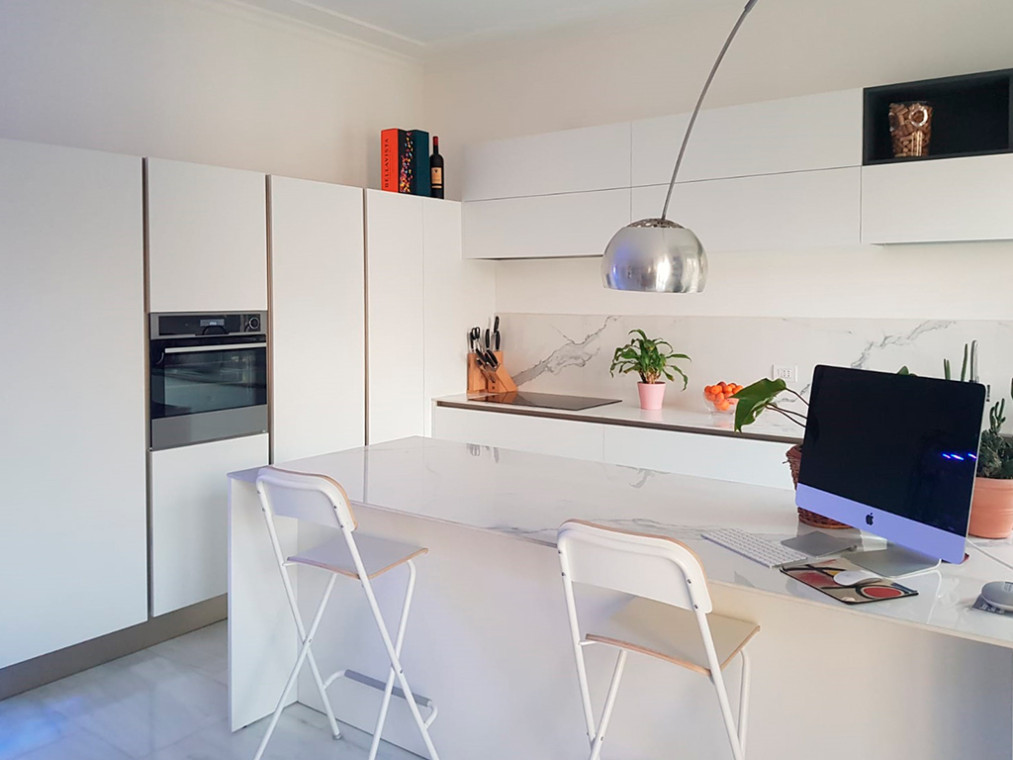 The project of Marco&Elena | Kitchen: Oyster