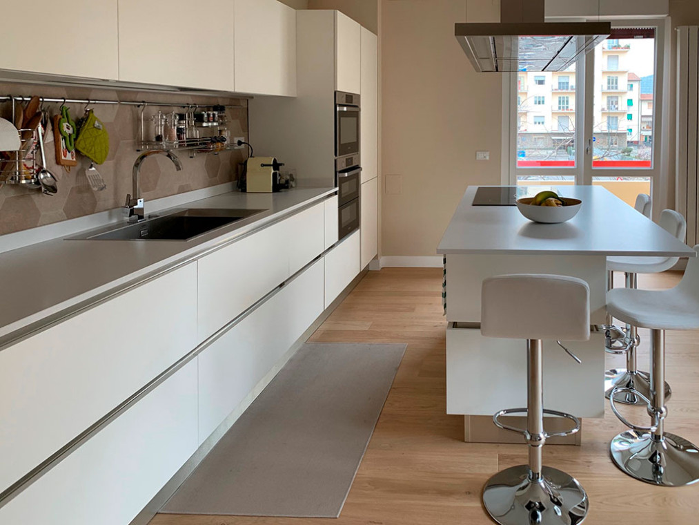 The project of Valentina&Alessandro | Kitchen: Oyster