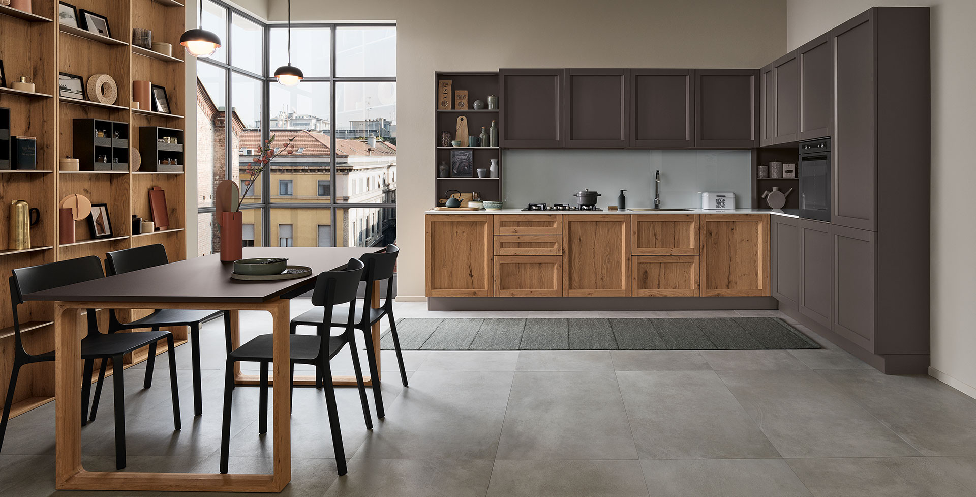 Cucine Moderne In Rovere Sbiancato