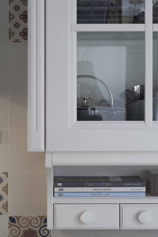 Porta in vetro trasparente