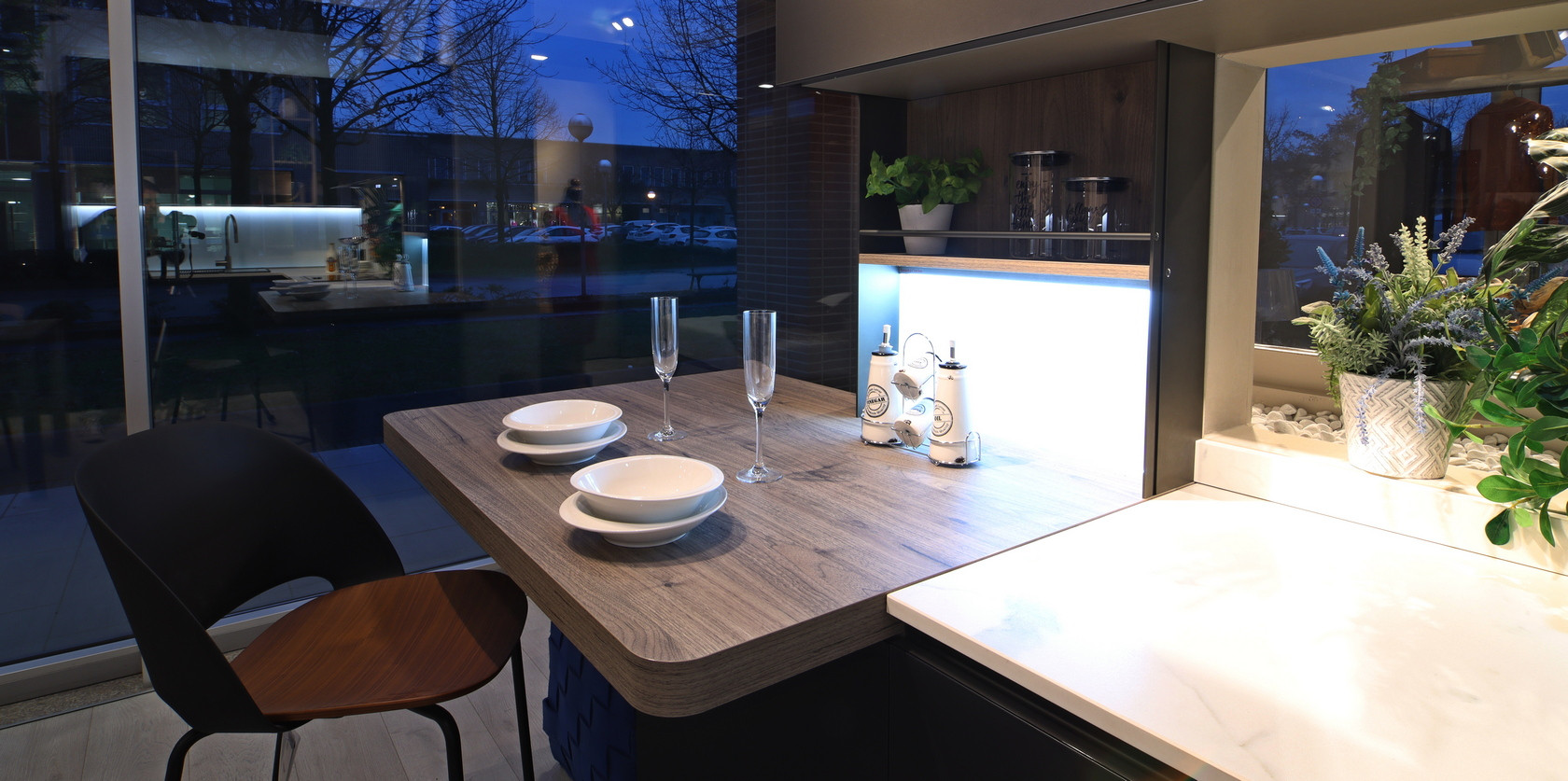 Cucina Like laccata nera