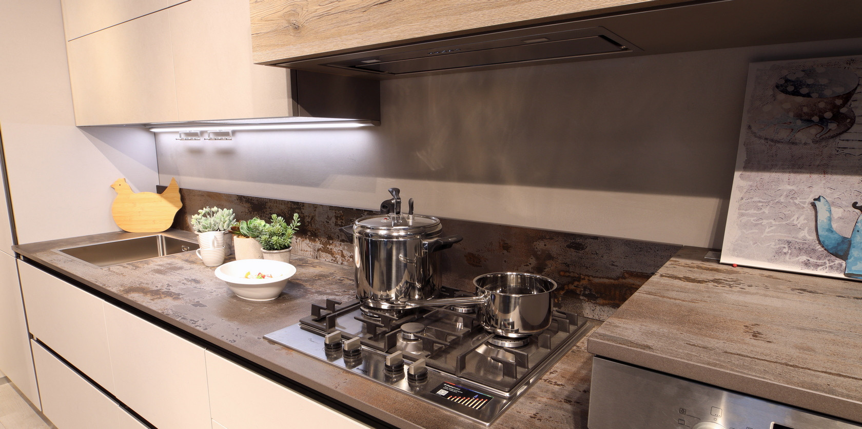 Cucina Start Time Pro graffiato