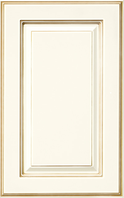 Bianco profilo Oro Laccato Lucido 