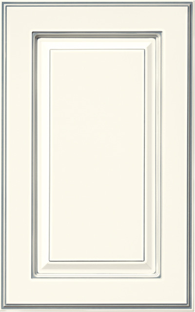 Bianco profilo Argento Laccato Lucido 