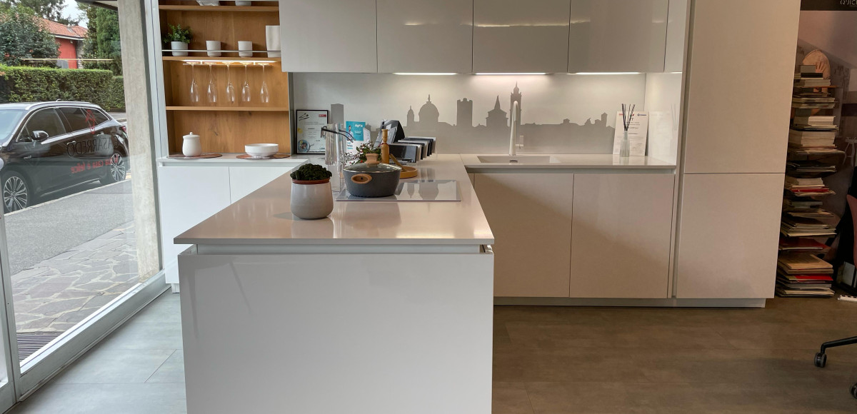 LOUNGE BIANCO PURO LACCATO LUCIDO