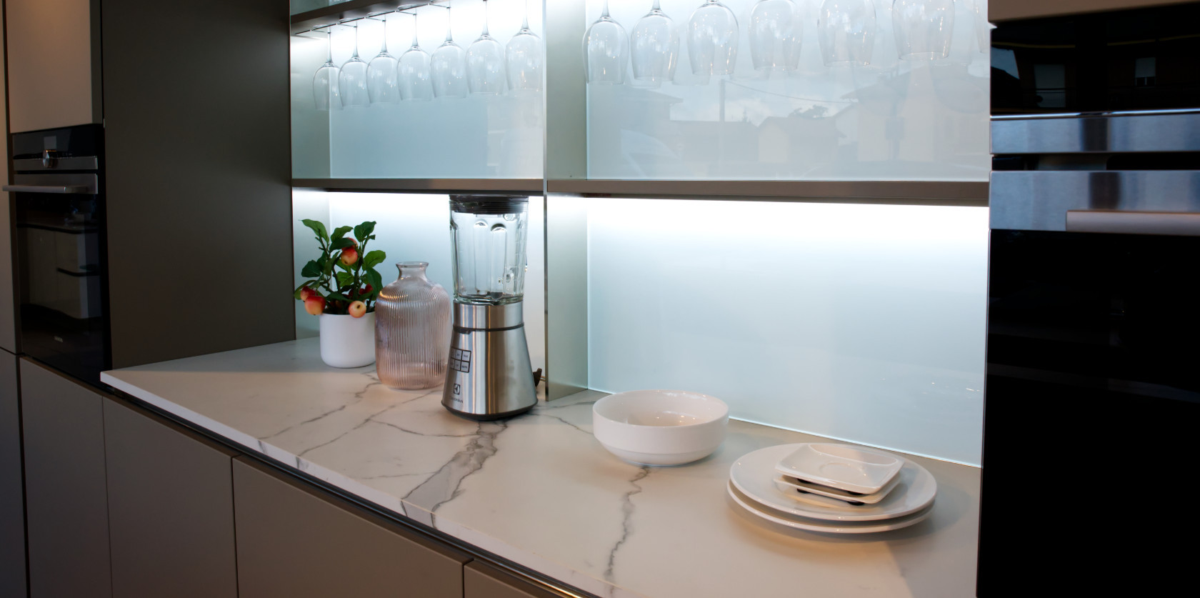 Veneta Cucine - Modello Lounge Vetro