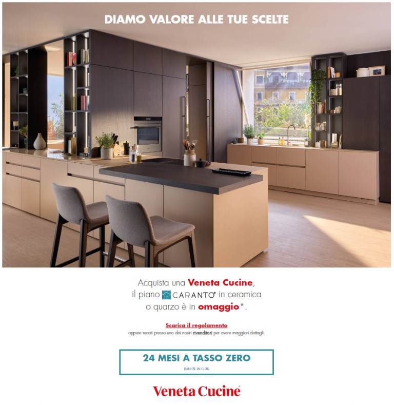 VENETA CUCINE - DIAMO VALORE ALLE TUE SCELTE