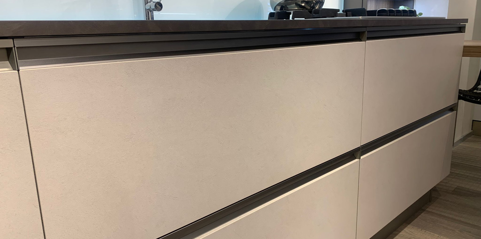 Cucina ad angolo con snack modello START TIME PRESA