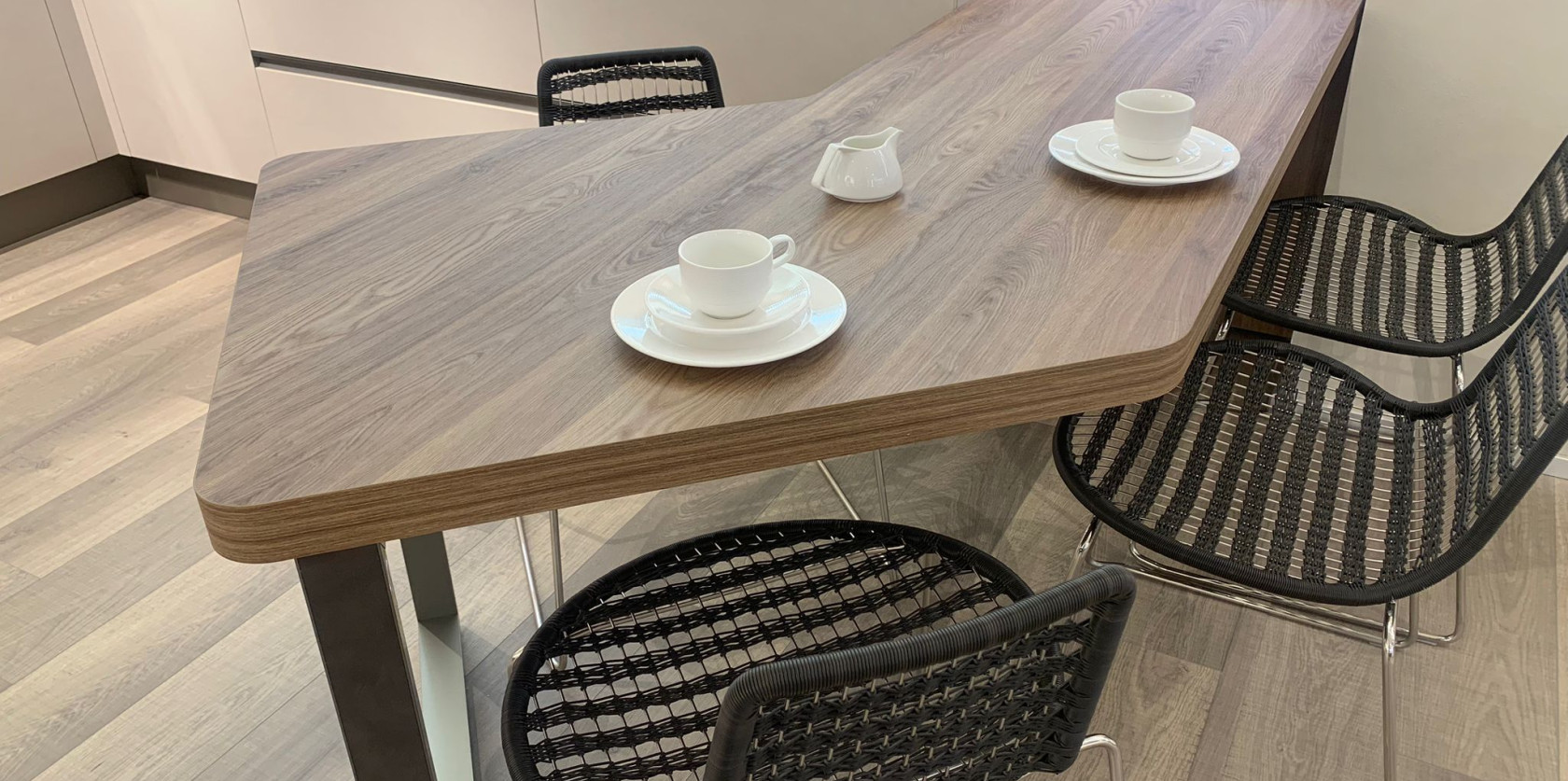 Cucina ad angolo con snack modello START TIME PRESA