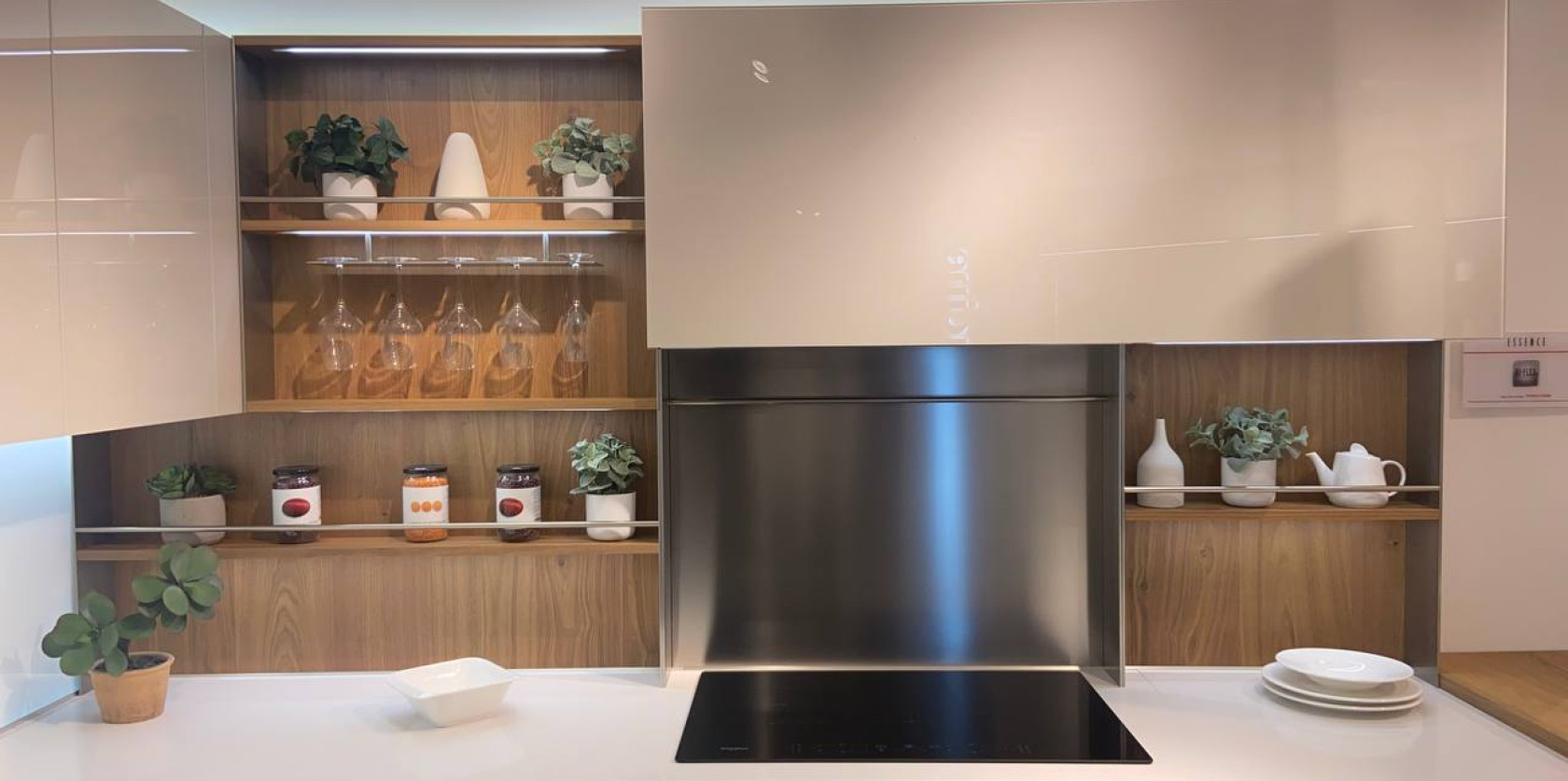 Cucina con penisola modello RIFLEX