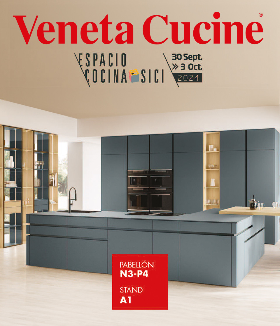 Veneta Cucine en la feria Espacio Cocina 2024 de Valencia