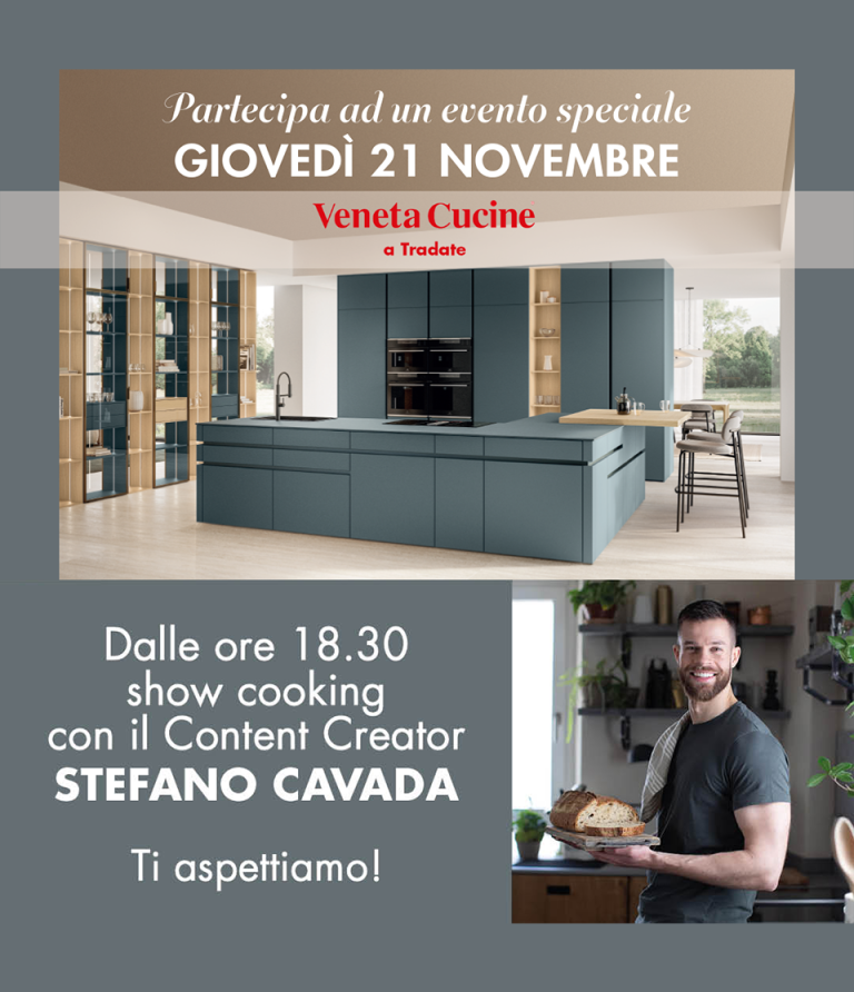 Inaugurazione con Show Cooking Veneta Cucine a Tradate