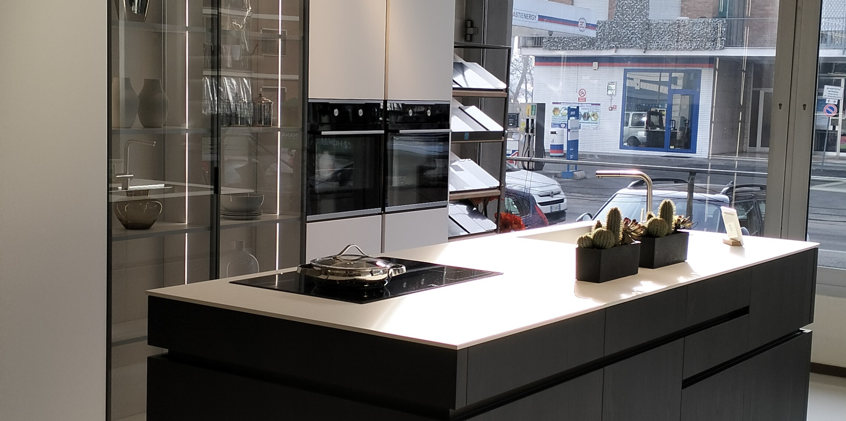 ICONICA FRASSINO SCURO E BIANCO SOFT