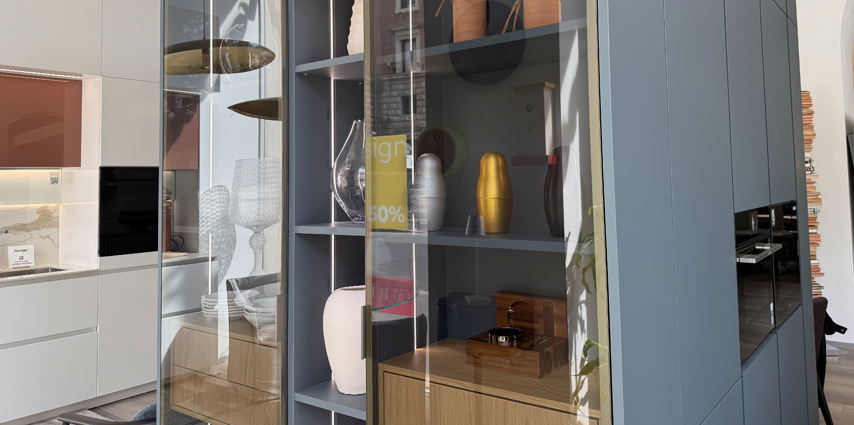 Cucina con isola Iconica