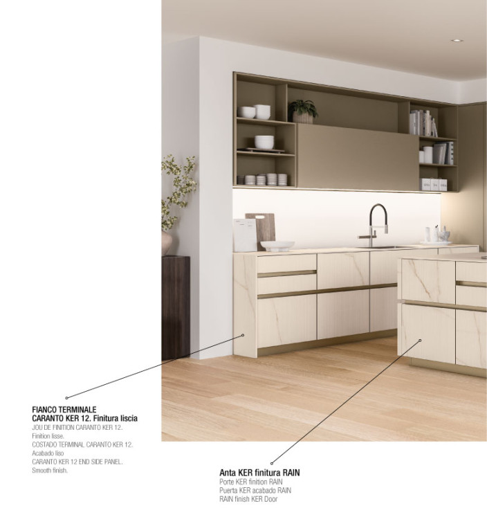 CARANTO KER 12 END SIDE PANEL. Smooth finish.