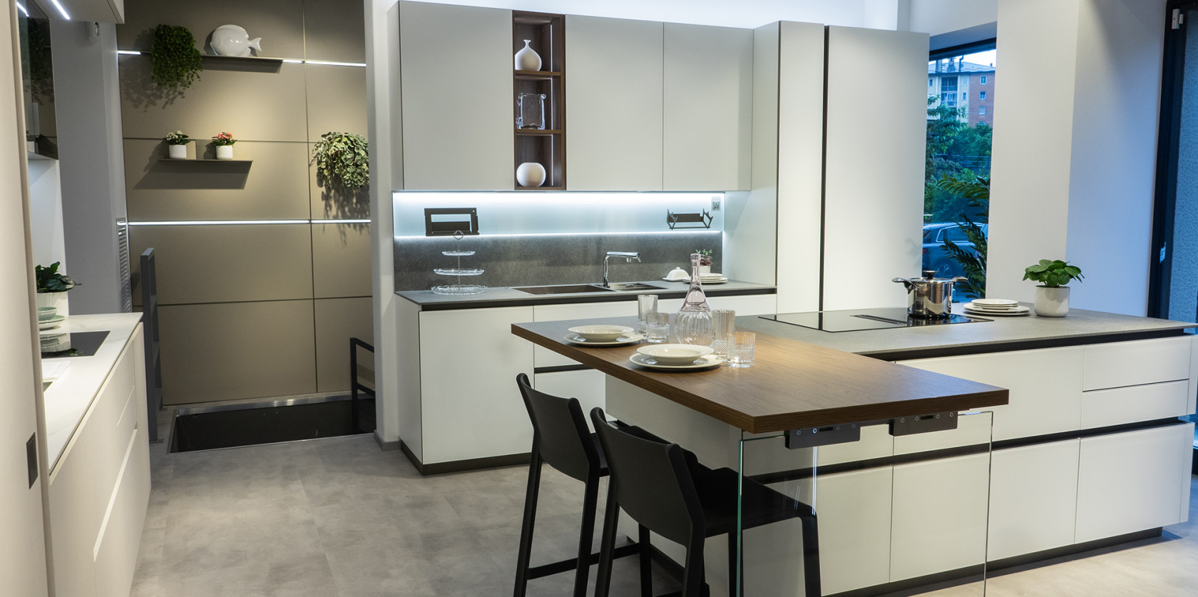 Modello Lounge in vetro