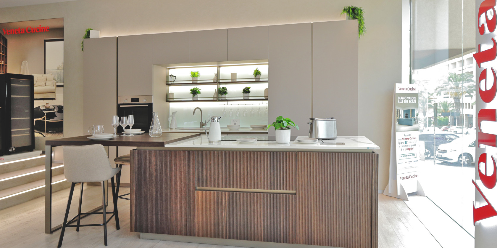 LOUNGE SOFT + LEGNO CANNETE'