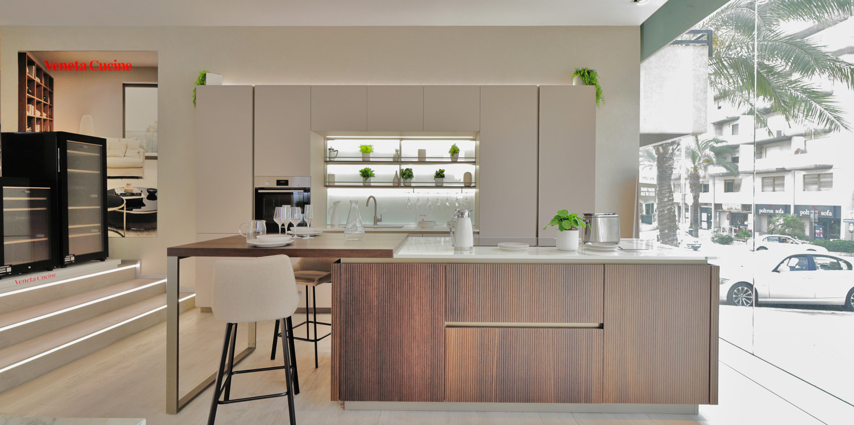 LOUNGE SOFT + LEGNO CANNETE'