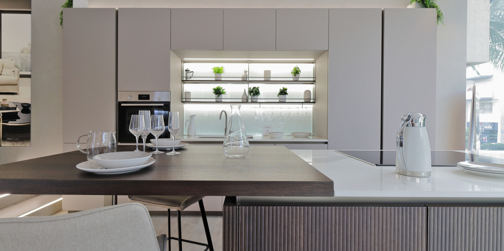 LOUNGE SOFT + LEGNO CANNETE'