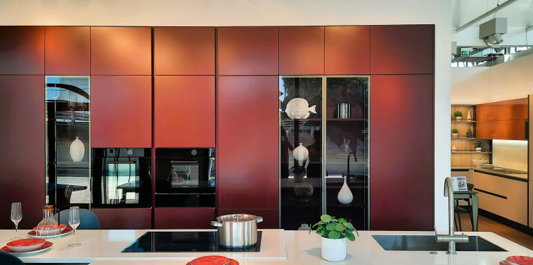 Lounge/ Canneté vetro opaco 