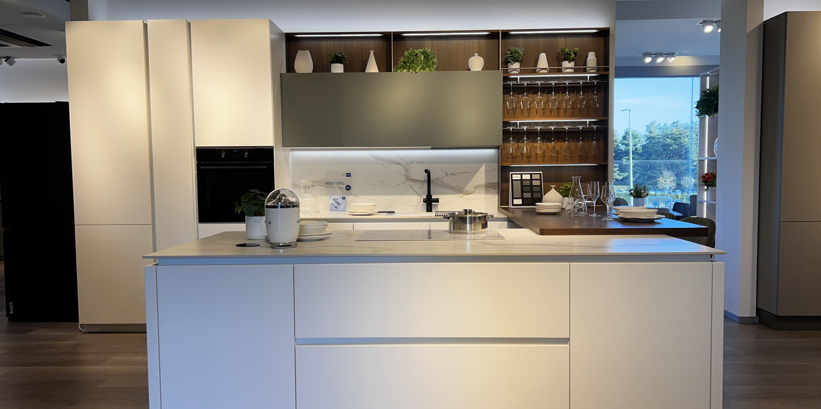 Cucina modello Lounge laccata 