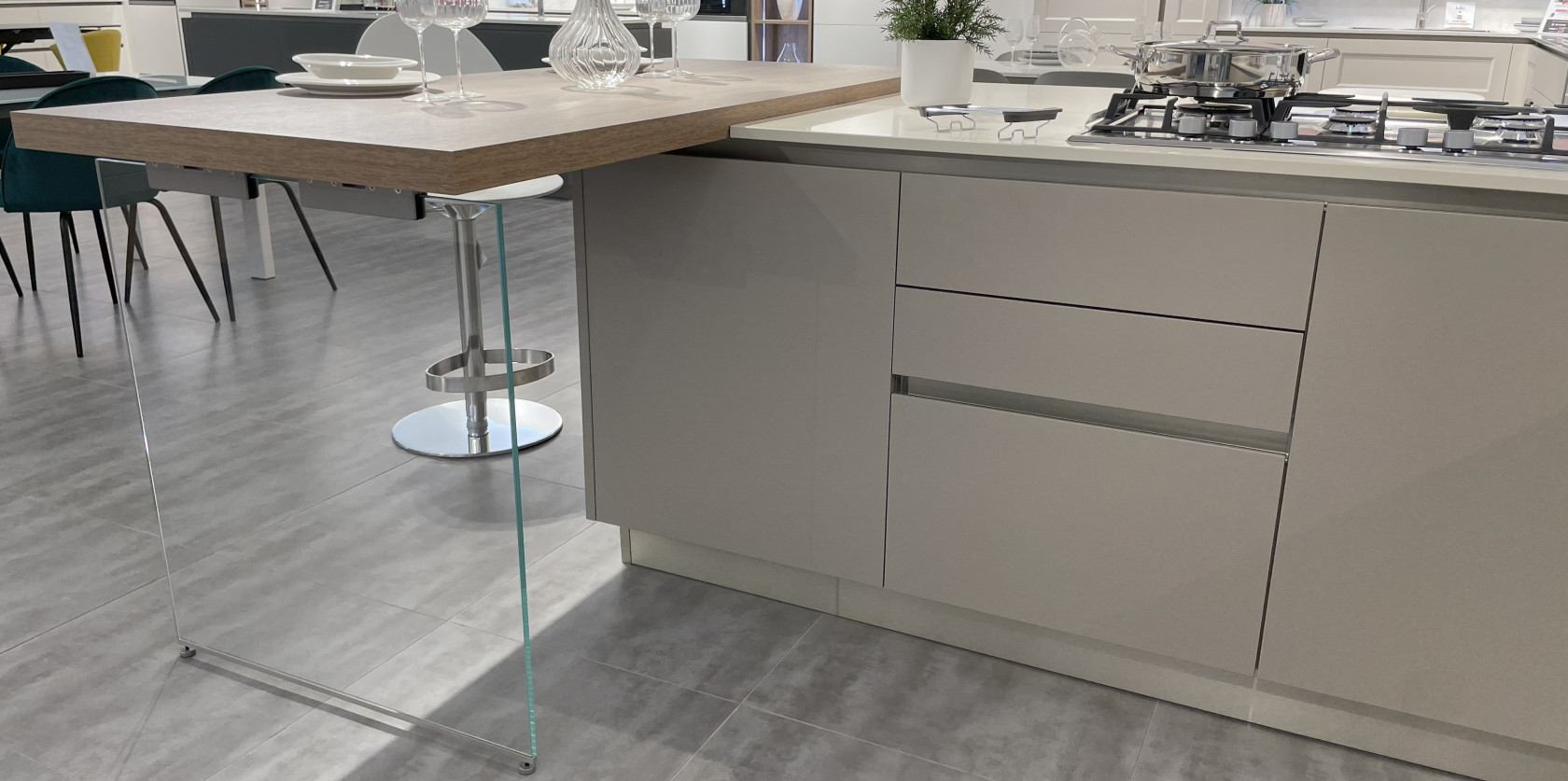 Veneta Cucine - Modello Oyster Pro 