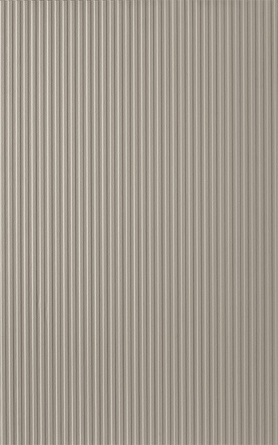 Argento Canneté Laccato Finitura Metallo Liquido