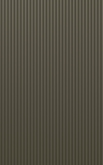 Marrone Oliva Canneté Laccato Opaco