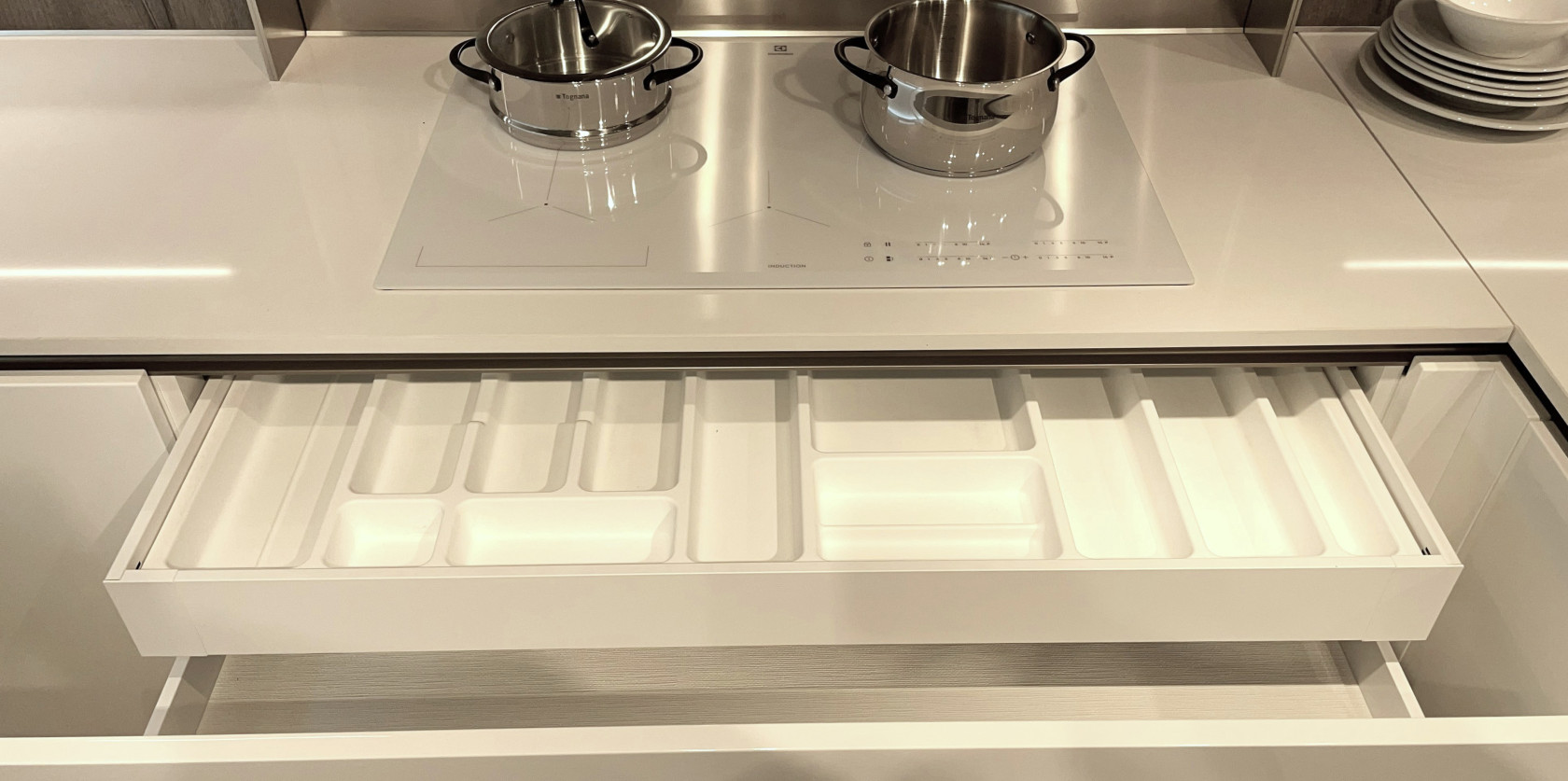 Veneta Cucine - Modello OYSTER LACCATO LUCIDO 