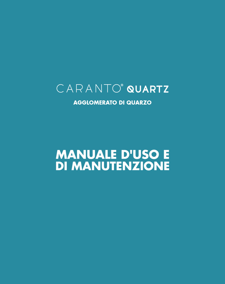 Caranto<sup class="uk-text-xsmall">®</sup> Quartz <br/> Manuale d'uso e di manutenzione