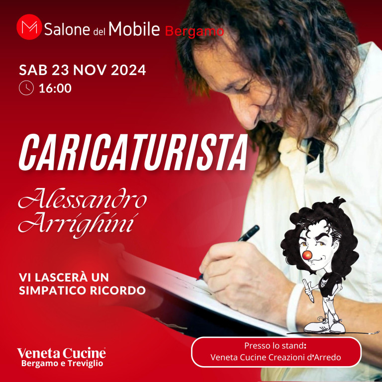 Salonde del mobile 2024 caricaturista Salonde del mobile 2024 caricaturista